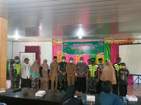 Penyerahan BLT DD bulan Juli,agustus dan september